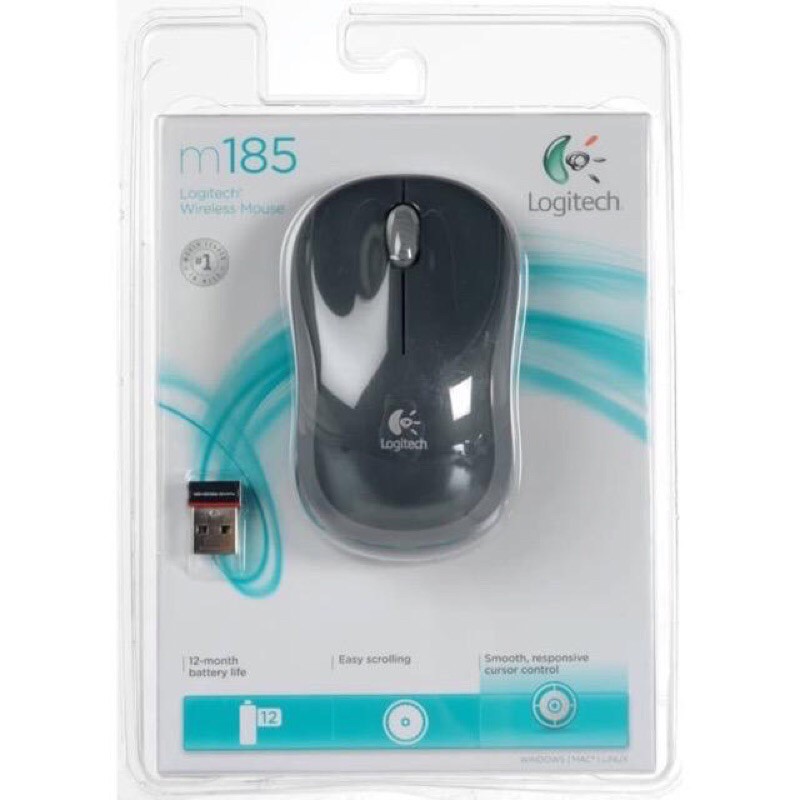 MOUSE KOMPUTER WIRELESS MOUSE LOGITECH M187