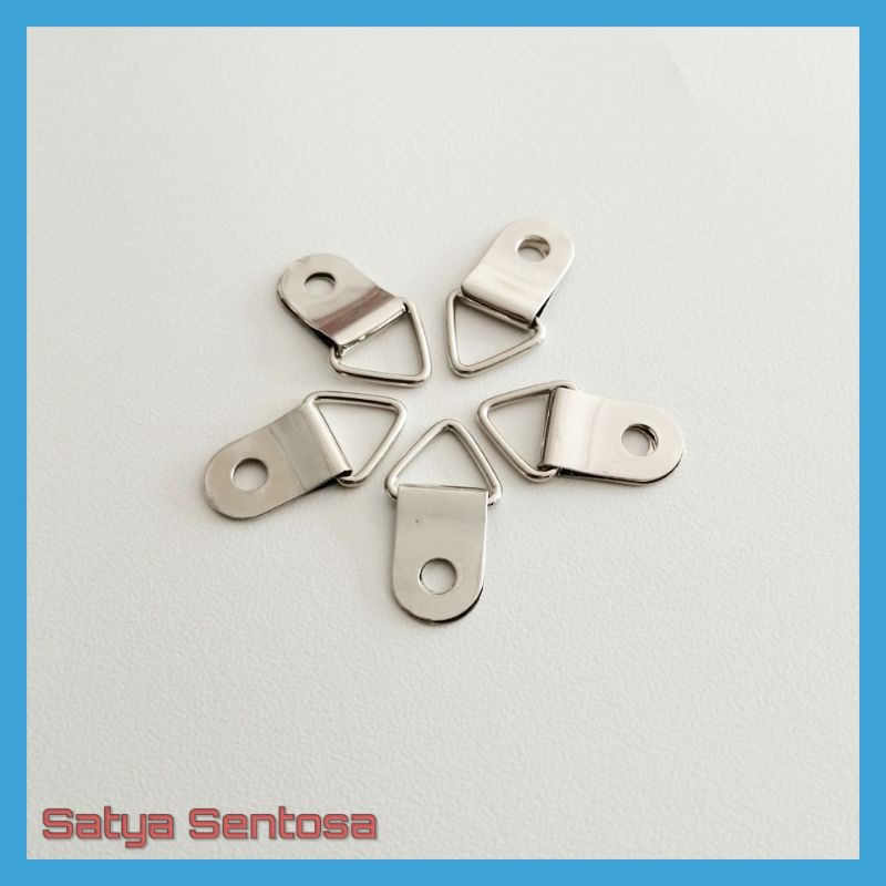 Plat Gantungan Pigura Frame KECIL Segitiga / Cantolan Pigura KECIL