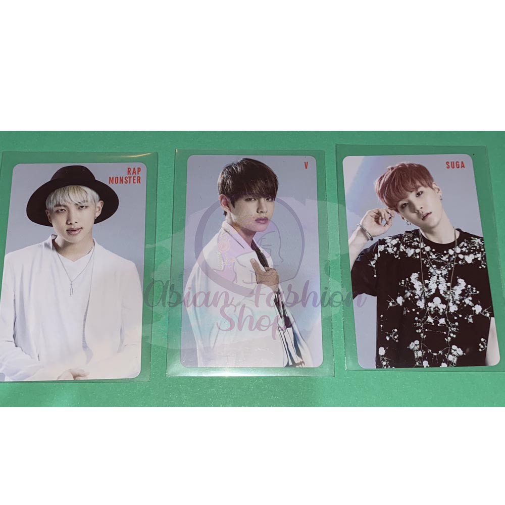 BTS For You Japan Album Photocard RM Namjoon V Taehyung Yoongi SUGA Official