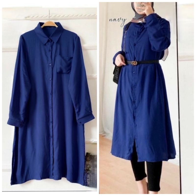 TUNIK JUMBO/TUNIK QILA/TUNIK HIJAB/TUNIK WANITA/TUNIK MUSLIM/BOG SIZE/LD120/JUMBO SIZE/BUSUI/BUMIL