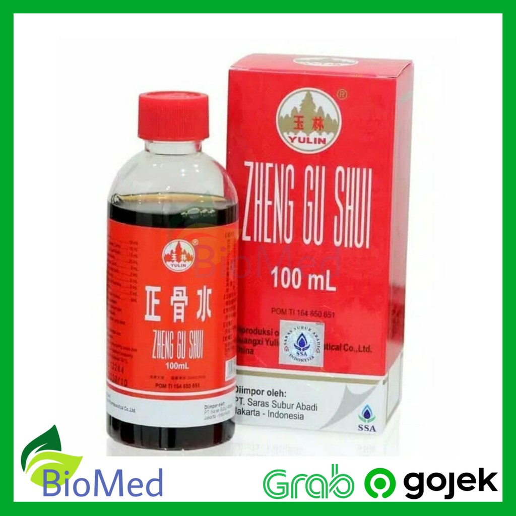 ZHENG GU SHUI 100 ml - Untuk Patah Tulang Sendi Keseleo Remarik Pegal