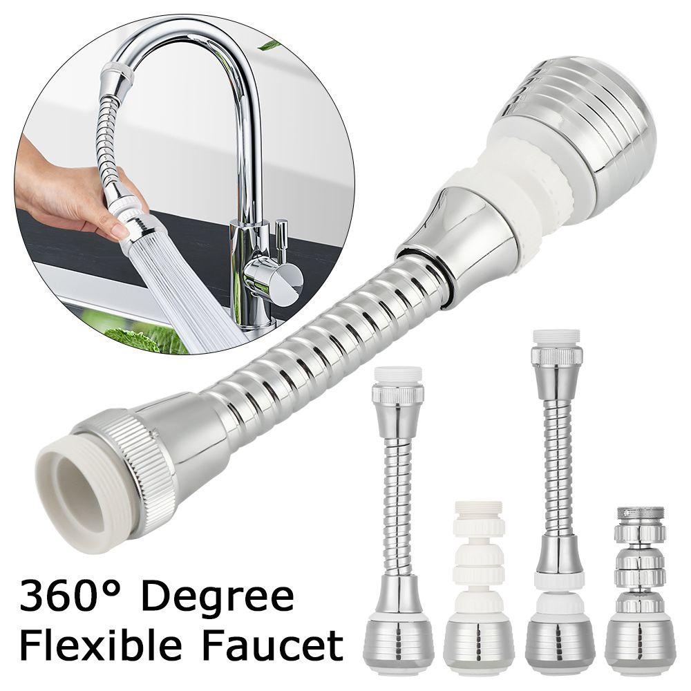 TOP Kran Fleksibel Semprotan Multifungsi Keluar Air 360derajat Faucet Nozzle