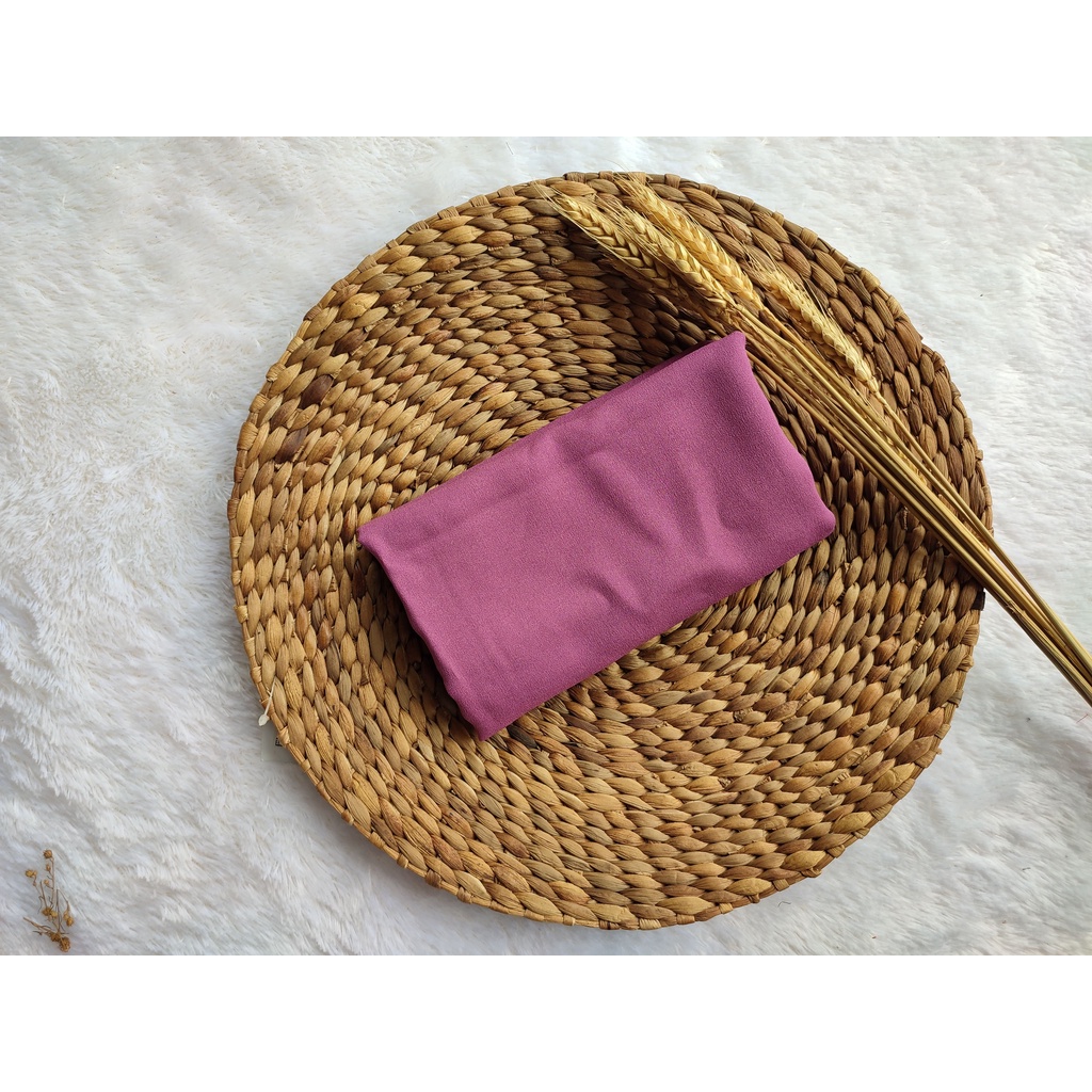 PART 3 : PASMINA DIAMON 175x75 PASHMINA DIAMOND GEORGETTE-PURPLE