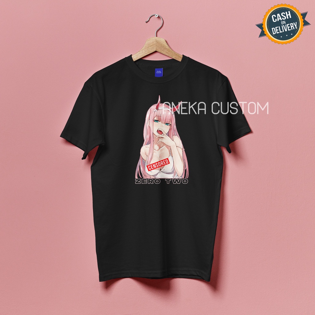 KAOS ANIME DARLING IN THE FRANXX ZERO TWO / KAOS ANIME WAIFU / KAOS DISTRO ANIME