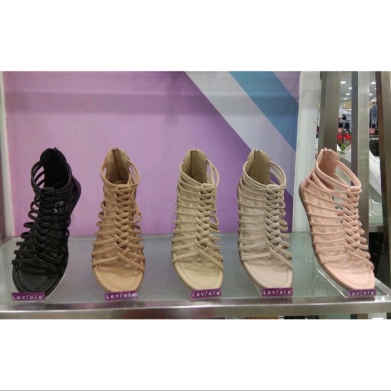 Sepatu gladiator laviola | sandal gladiator laviola super cute