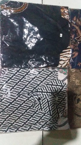 Bswart Batik Hrb026 Kenongo Hem Pendek Padi Pekalongan M L Xl Batik Pria Murah Modern Grosir