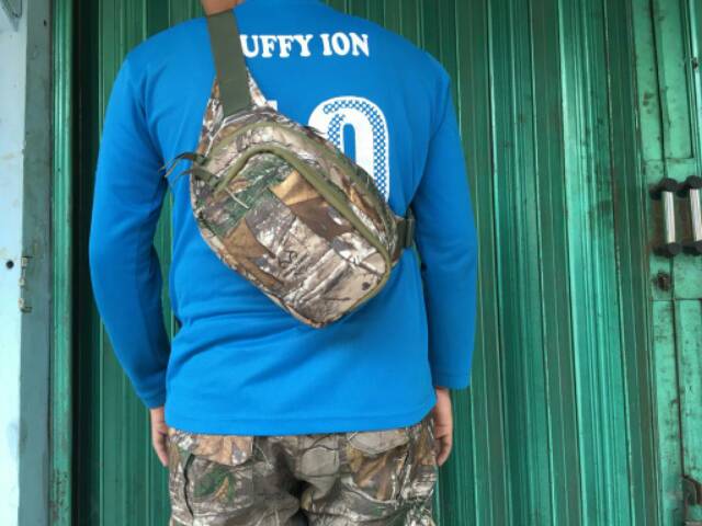 Tas Camo Perbakin Realtree/Tas Selempang Camo Perbakin