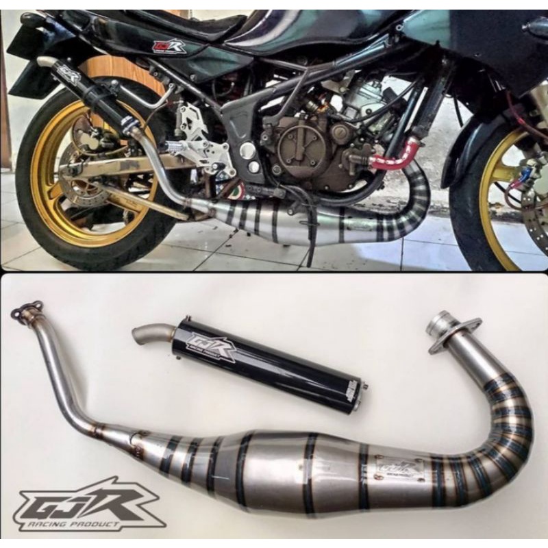 Knalpot Galvanis Ninja R RR SS Original GJR Racing