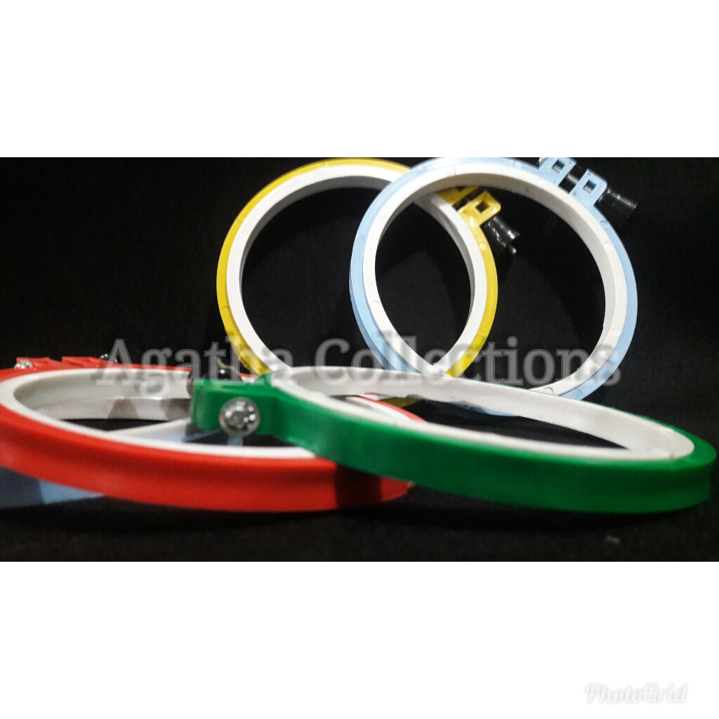 pemidangan / spangkring / hoop plastik 8&quot; ( 20 cm ) Tanggung Besar