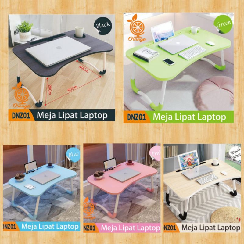 Meja laptop lesehan