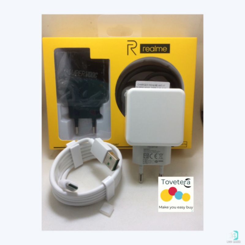 charger realme ak r17 type C suppervooc