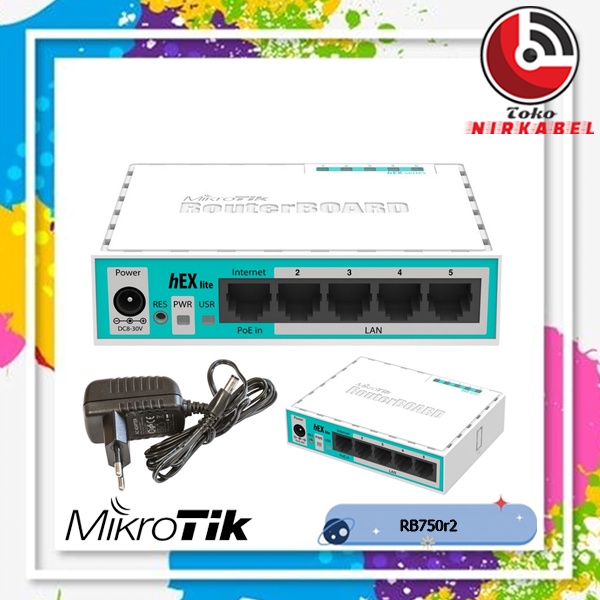 MikroTik hEX lite RB750r2 | RB 750 r2 | RB7520 r2