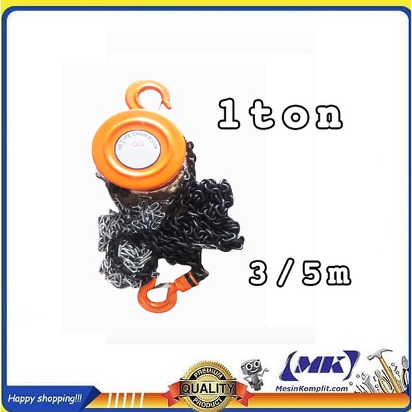 Takel Chain Block 1 Ton MURAH