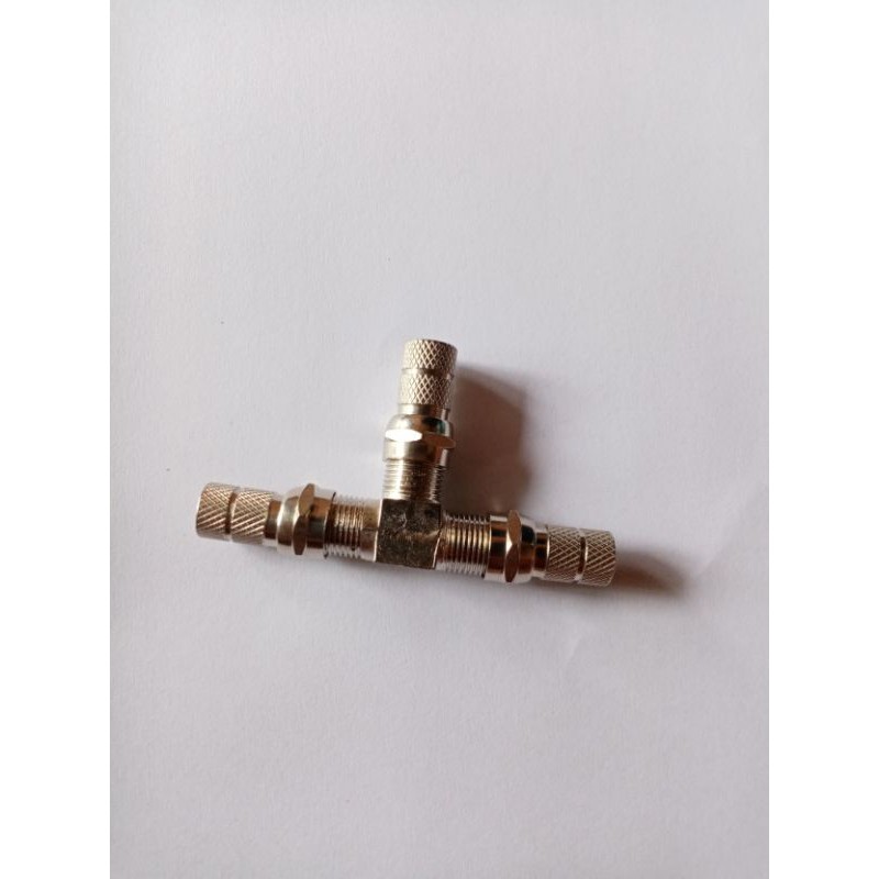 sambungan kabel Antena TV T, sambungan CCTV dan Parabola