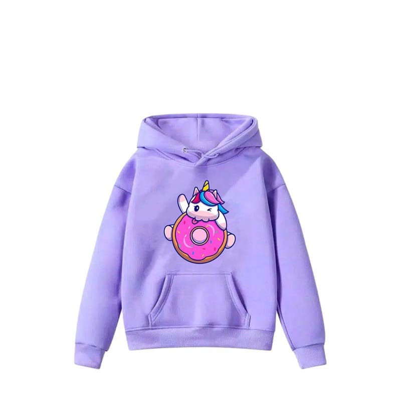 HOODIE ANAK WANITA UNICORN DONAT//HOODIE ANAK LUCU PREMIUM TEBAL TERBARU,