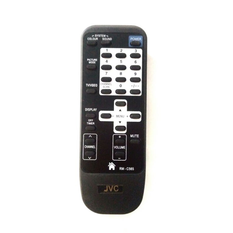 REMOT REMOTE TV JVC TABUNG SLIM
