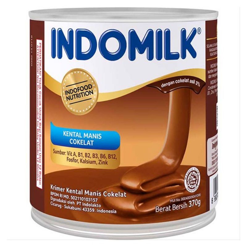 

Indomilk Susu Kental Manis Coklat Kaleng Susu Indomilk Susu Kaleng 375 g
