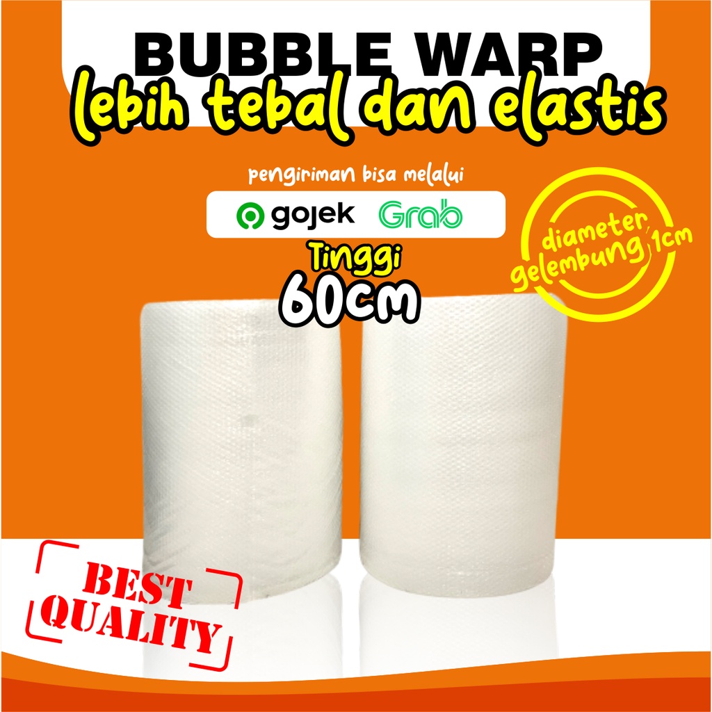 Bubble Wrap Potongan 60cm x 50 m