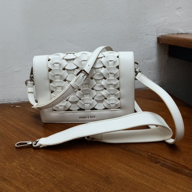 Tas Wanita CK Woven Shoulder - Semi Original (Preloved)