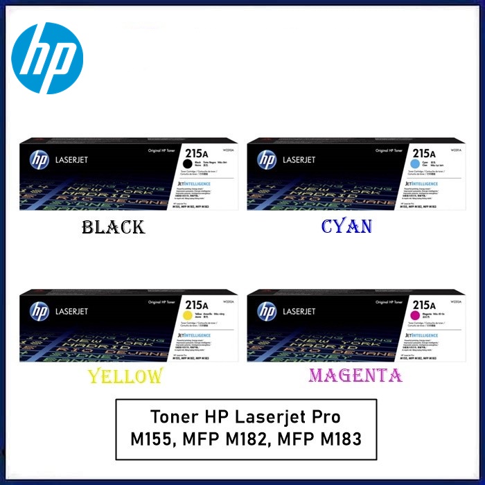 Toner HP 215A Black Colour Laserjet 215 Original M155 MFP M182 M183