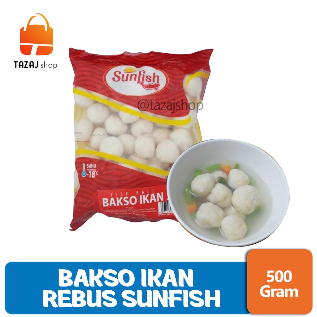 

Bakso Ikan Rebus 500 gram isi 50 butir Sunfish