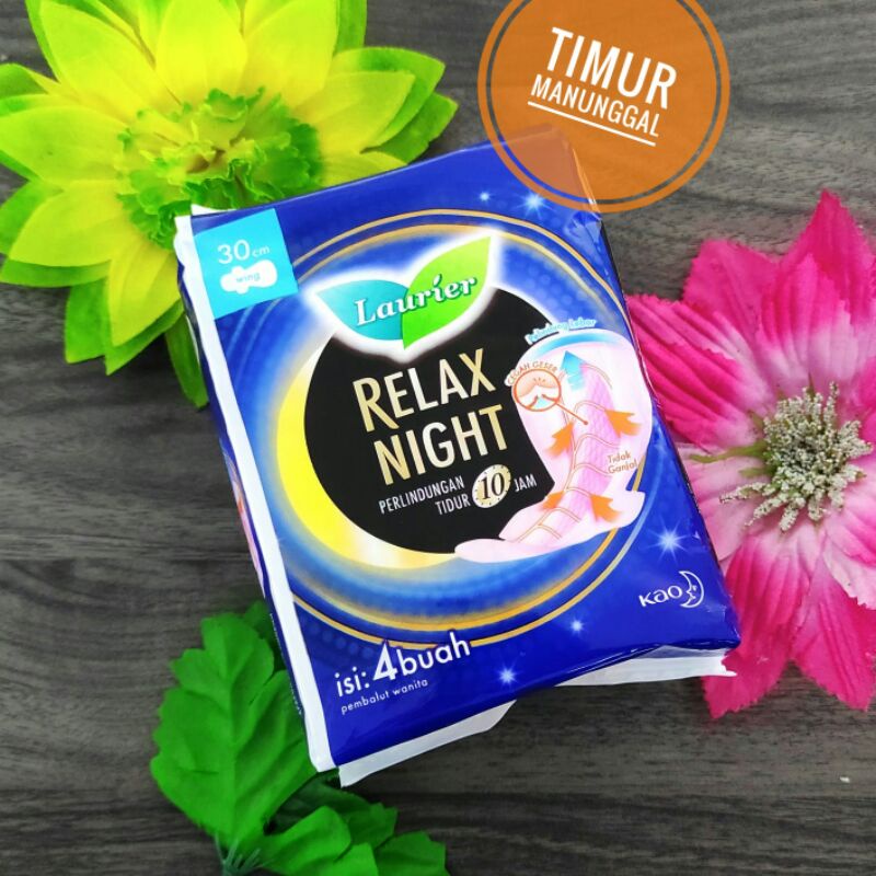 Laurier Relax Night 30cm isi 4 buah