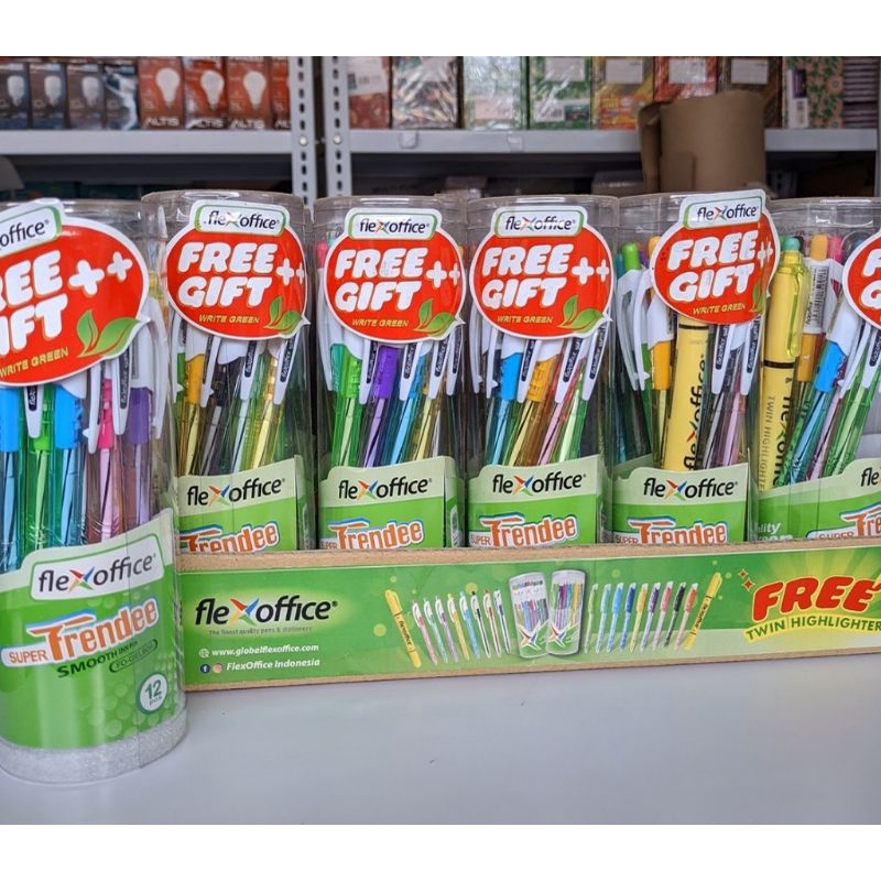 LP24 Pulpen Super Trendee Hitam 1pc