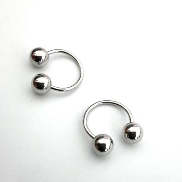 TINDIKAN RING SILVER/ PIERCING / BODY PIERCING