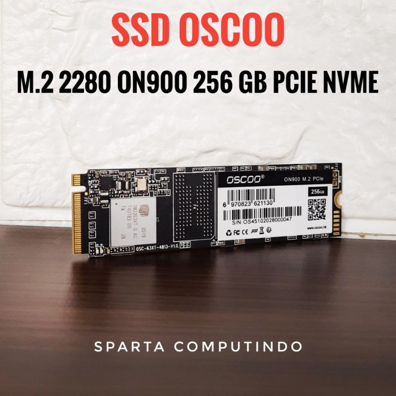 SSD M2 256 GB PCIE NVME BRAND OSCOO TERBAIK GARANSI 3 TAHUN