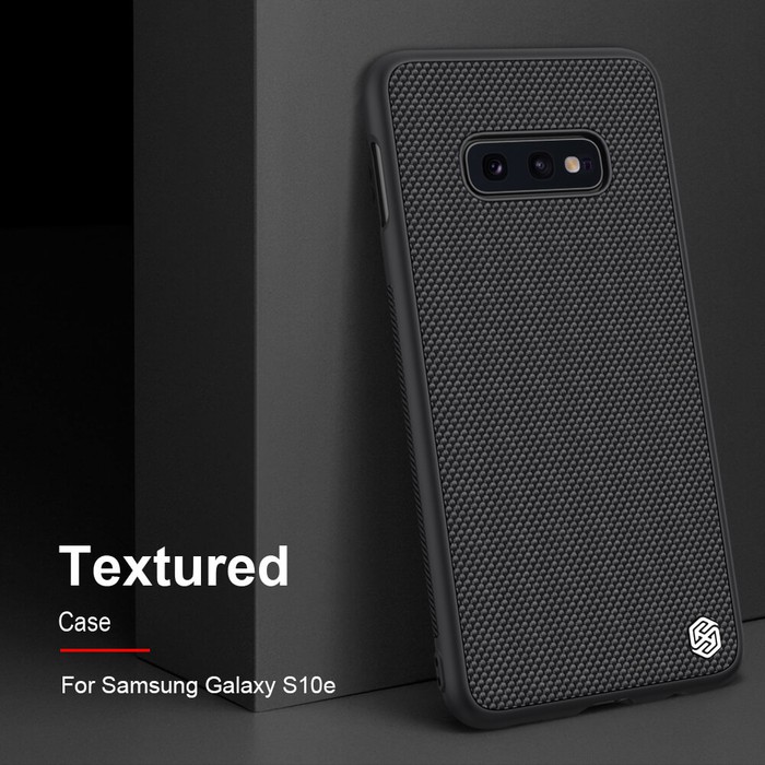 Hard Case SAMSUNG Galaxy S10e  Nillkin Textured Nylon Fiber Casing Original