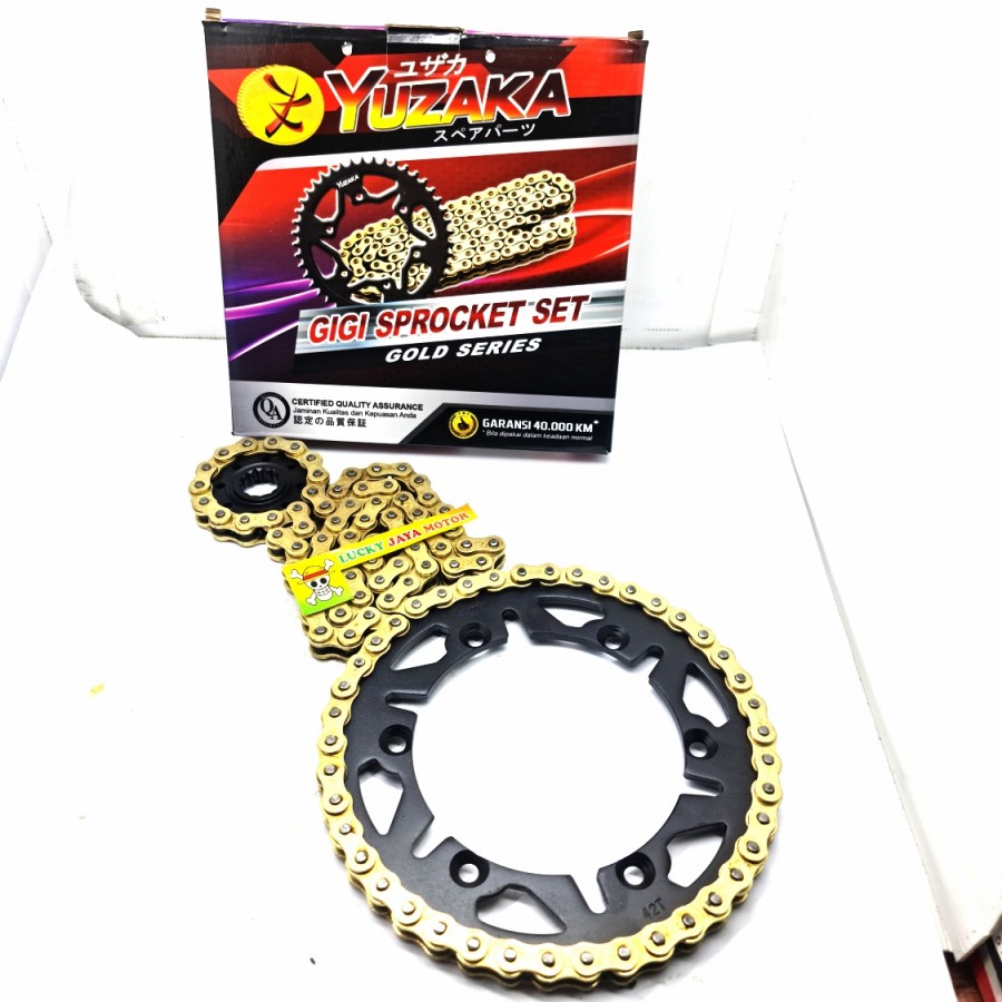 Jual Gearset Girset Chainkit Gear Gir Set Rantai Klx Klx Gold Shopee Indonesia