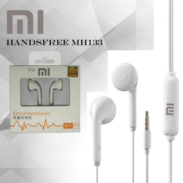 Handsfree JBL Mh-133 Earbud Earphone JBL Earbud Headset JBL HF JBL earbud