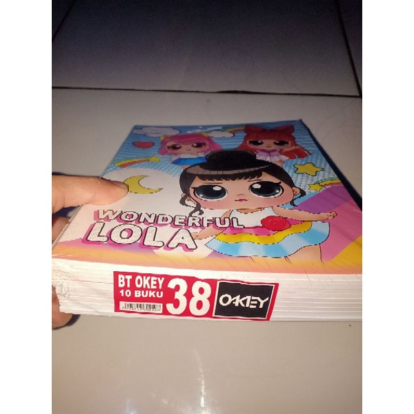 

Buku tulis Okey 38