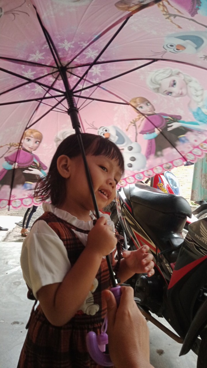 Payung Pvc Anak Karakter Full Print Renda Printing