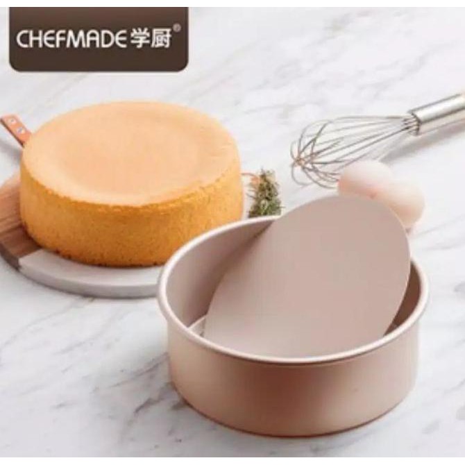 Loyang Bulat Bongkar Pasang Chefmade / Chefmade Round Cake Pan - 8inch