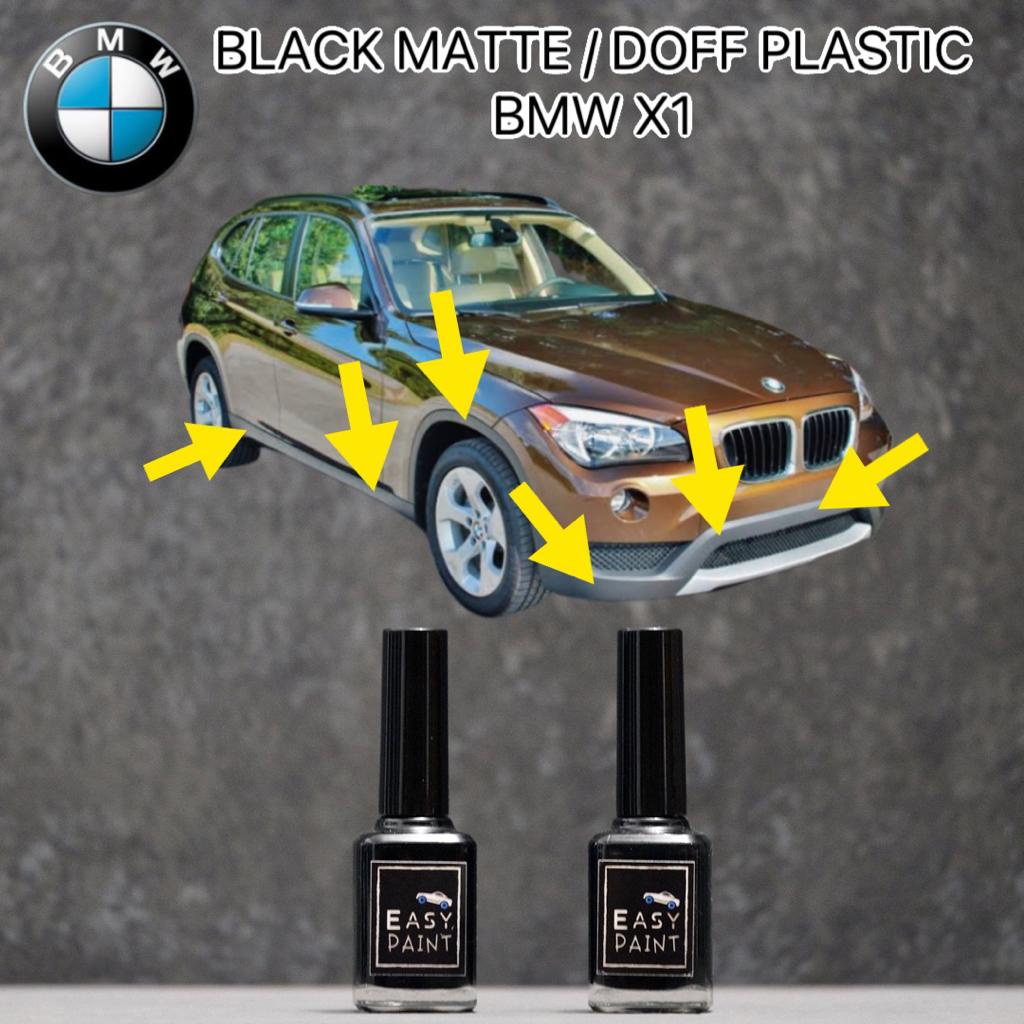 Cat Oles Black Matte Doff Plastic BMW X1 Hitam Dof Plastik Bumper