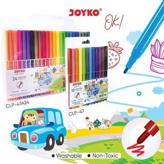 Color Brush Pen Pena Kuas Warna Joyko CLP-47