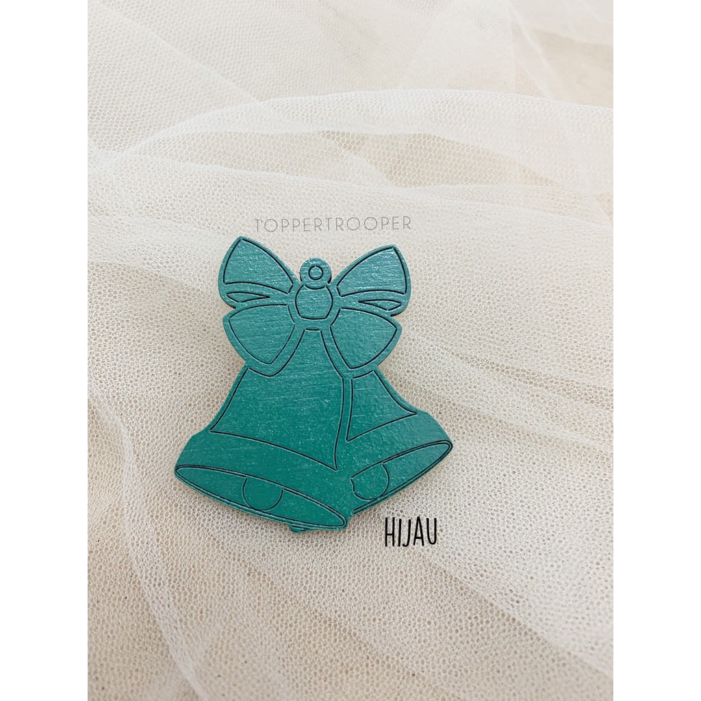 READY Mini Cake Topper/ Topper Kue / Hiasan kue Hampers Natal /Christmas Tag Kayu / Tag Hampers Natal | Hiasan Hampers Natal