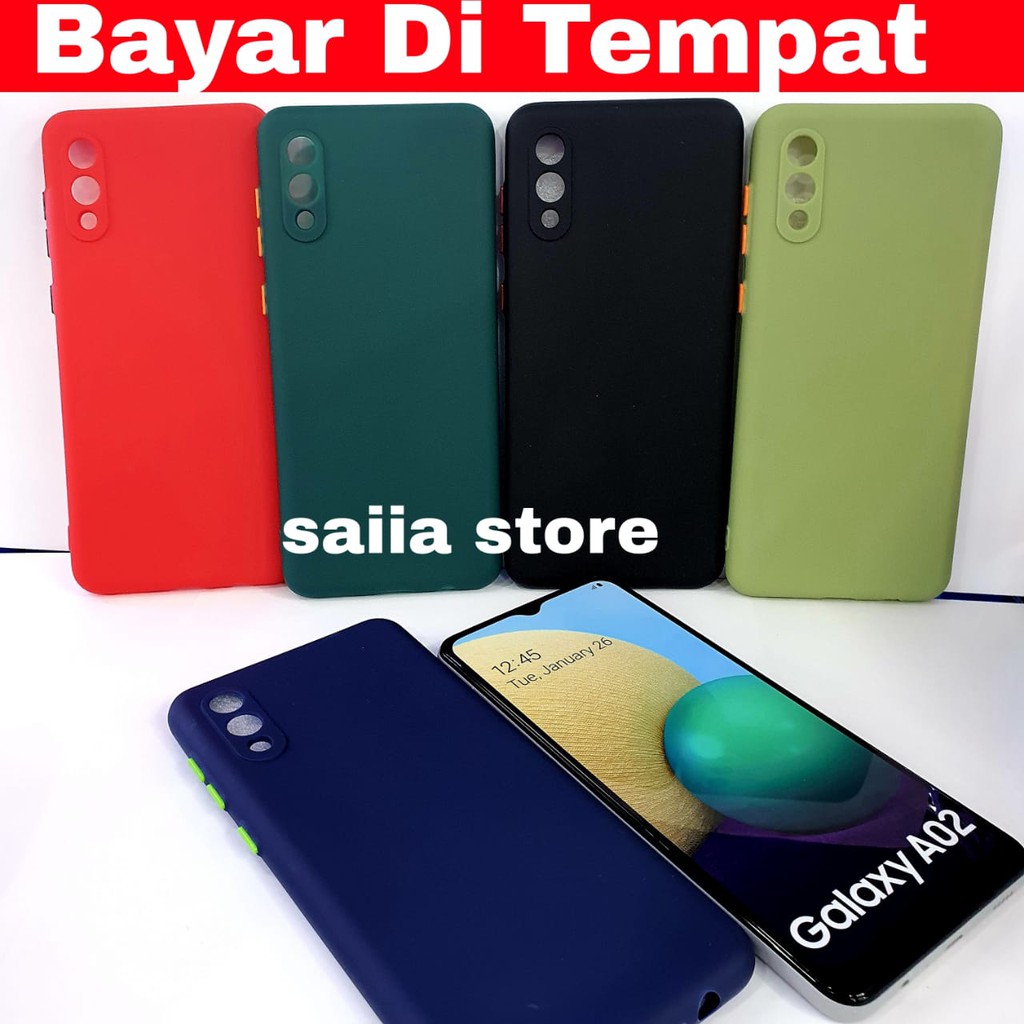 Kesing Samsung A02   Softcase Samsung A02 / A02  Silikon  Samsung A02 / A02