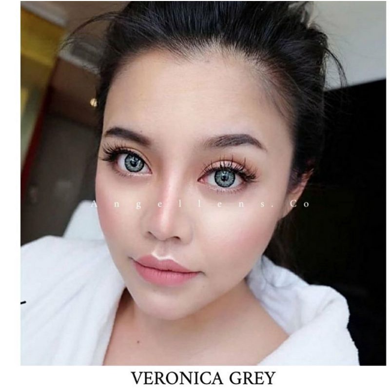 SOFTLENS VERONICA GRAY/GREY DREAMCOLOR ( NORMAL/MINUS) ORIGINAL KOREA - GRAY MINUS