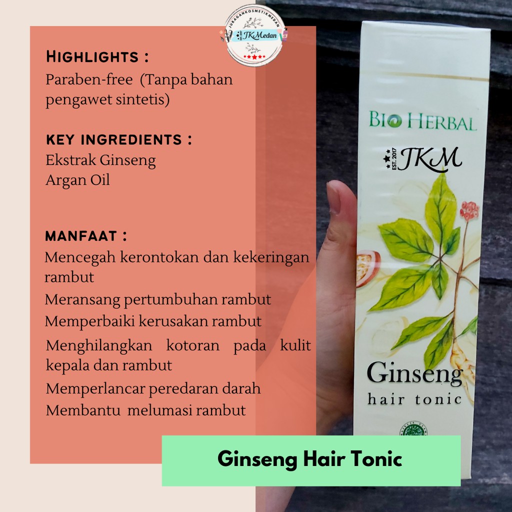 Bio Herbal Shampoo BioHerbal Ginseng Shampoo BPOM Shampo BioHerbal Perawatan rambut