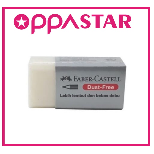 

Penghapus Faber Castell Dust Free Putih Kecil White Eraser Satuan