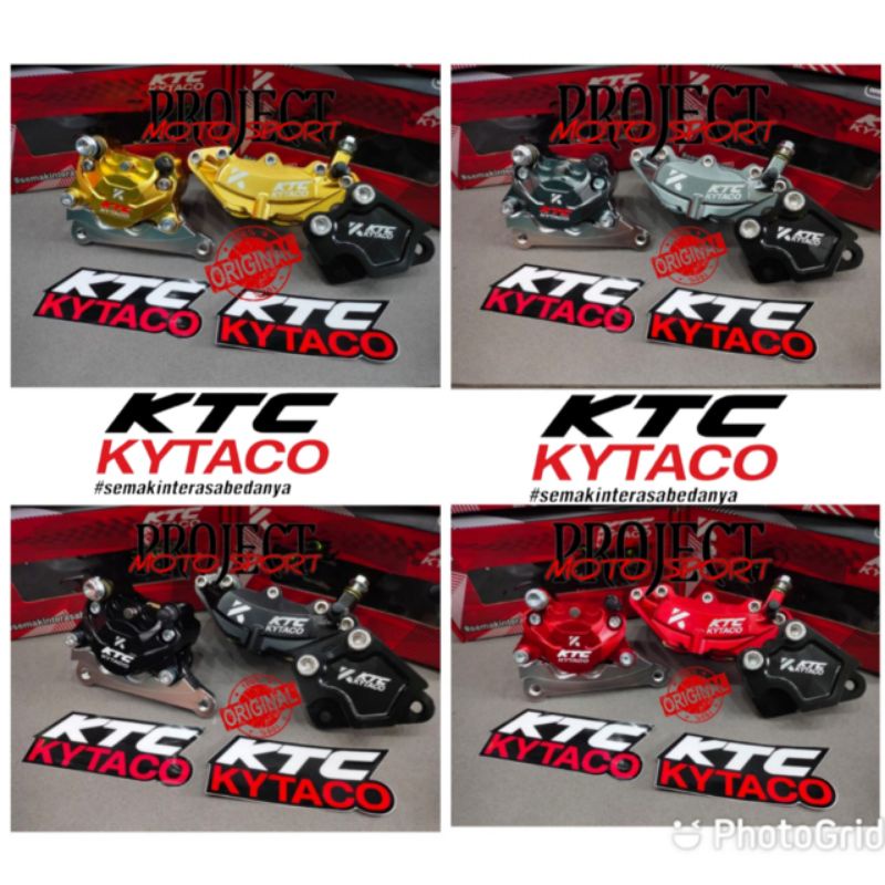 KALIPER NMAX KTC KYTACO DEPAN DAN BELAKANG/KALIPER DEPAN 4P YHS 11 /KALIPER BELAKANG KN-V2 NMAX KTC 