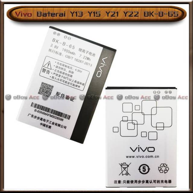 BATTERY BATRAI BATRE BATERAI VIVO Y21 Y22 BK-B-65  BKB65 ORIGINAL /id5