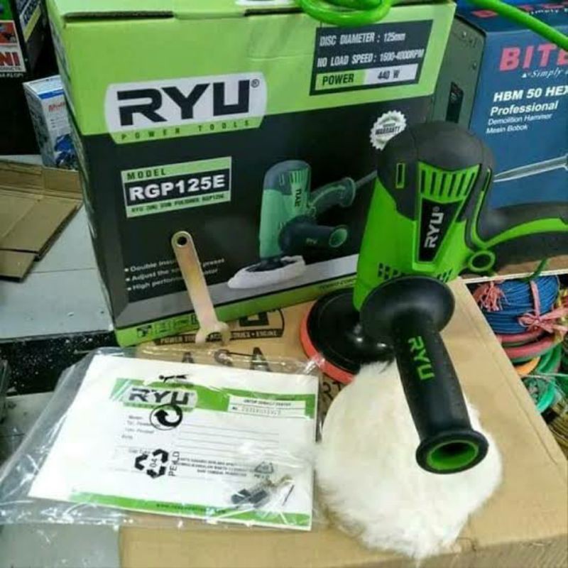 mesin poles /polisher ryu RGP125E