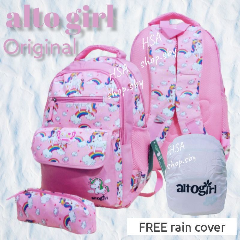 Tas ransel alto tas ransel anak sekolah perempuan SD ,SMP Original-Alto sport 3