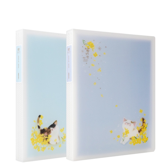 

Deli Display Book Ukuran A4 isi 60pocket untuk keperluan sekolah 72609