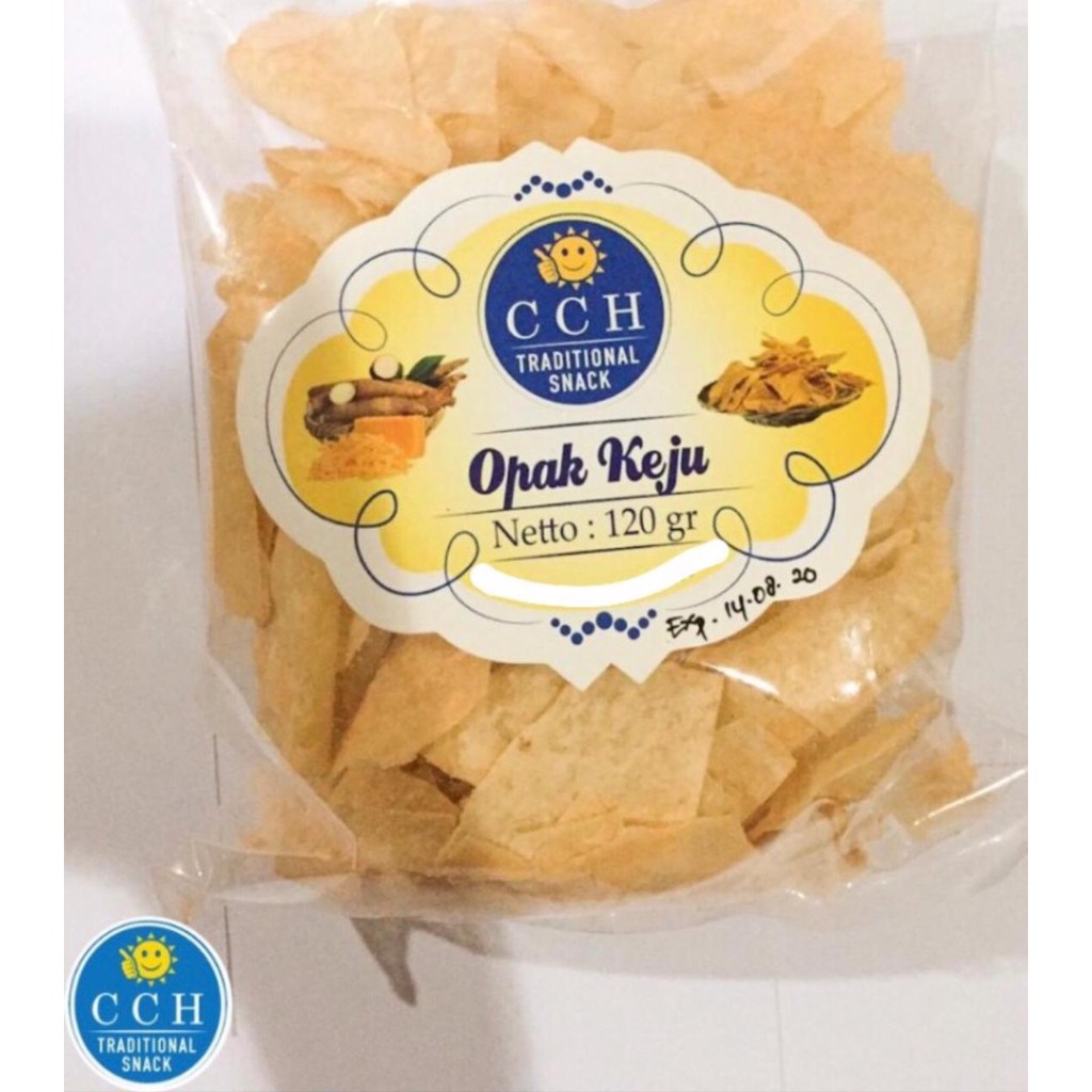 

Opak Singkong Tipis Gurih Rasa Keju Snack Enak 120gram Renyah Nagih