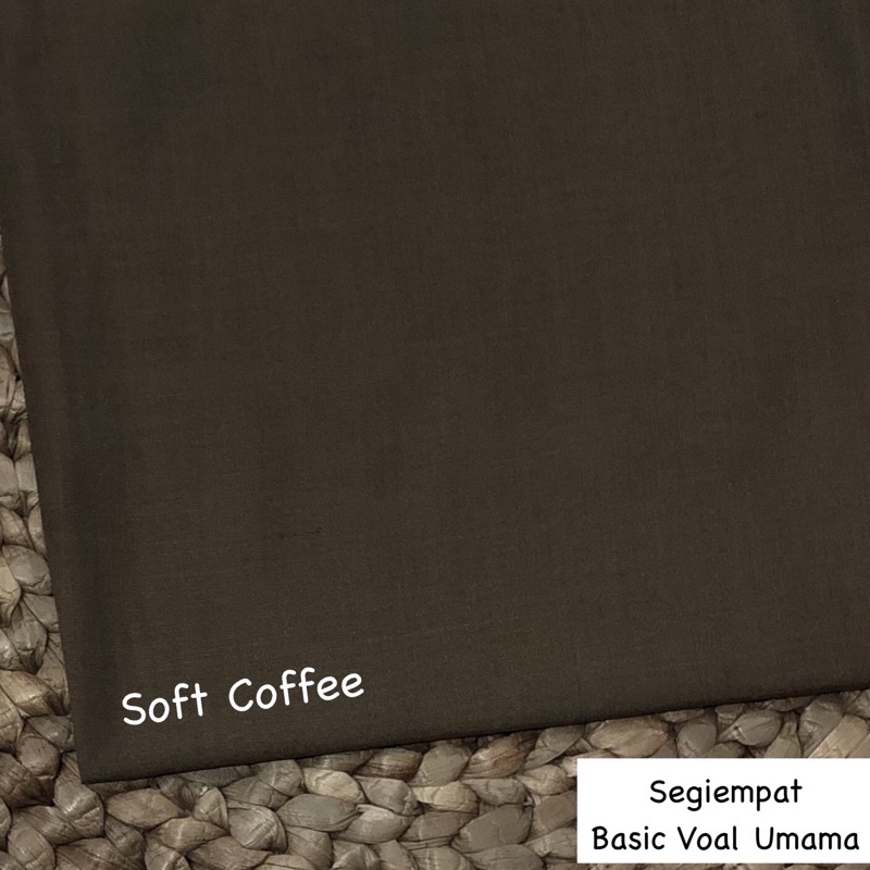 Hijab Basic Voal Umama Part 3-Soft Coffee