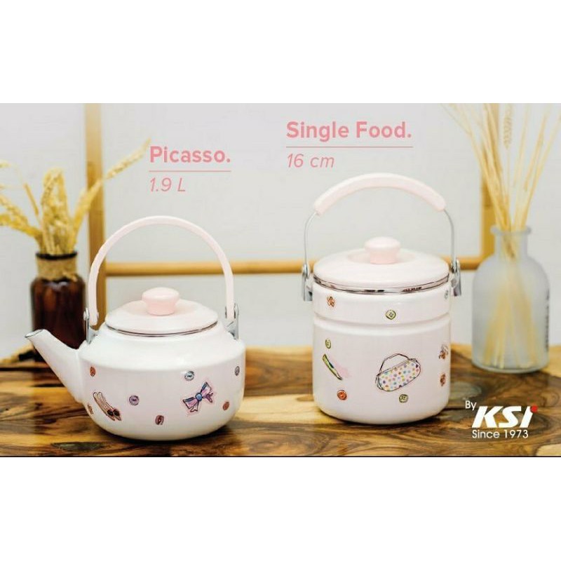 Teko Enamel / Chefina kettle / Ceret Enamel